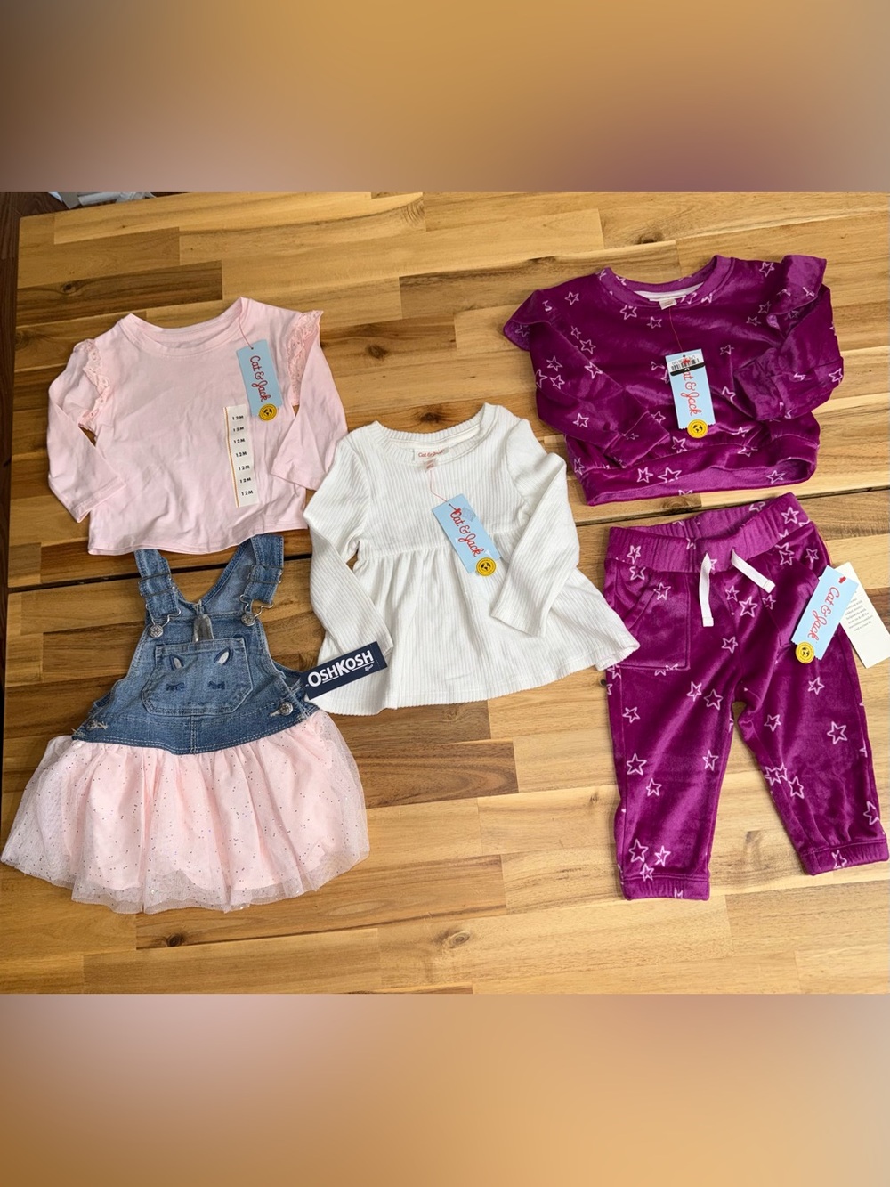 NWT Toddler girls’ clothes bundle 12M